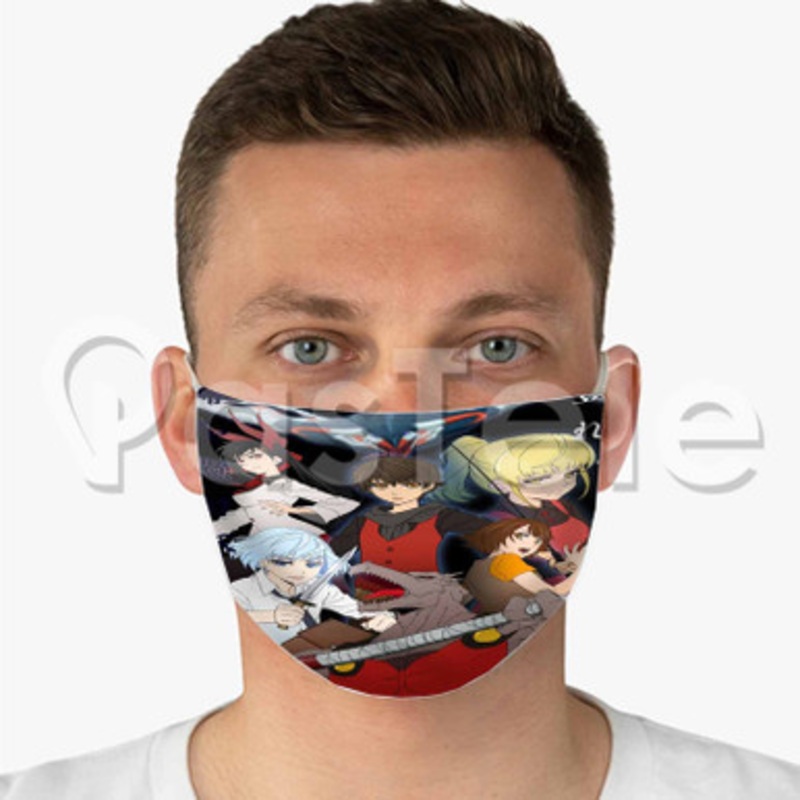 Kami no Tou Tower of God Custom Fabric Face Mask Polyester Two Layers Cloth