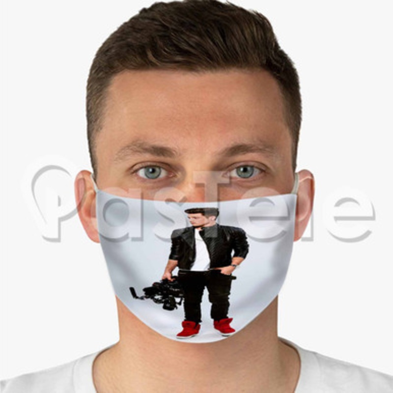 Sawyer Hartman Custom Fabric Face Mask Polyester Two Layers Cloth