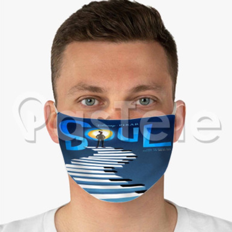 Soul Custom Fabric Face Mask Polyester Two Layers Cloth