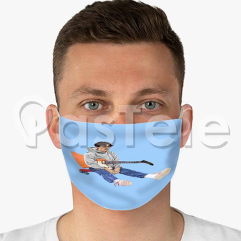 Soy Pablo Custom Fabric Face Mask Polyester Two Layers Cloth