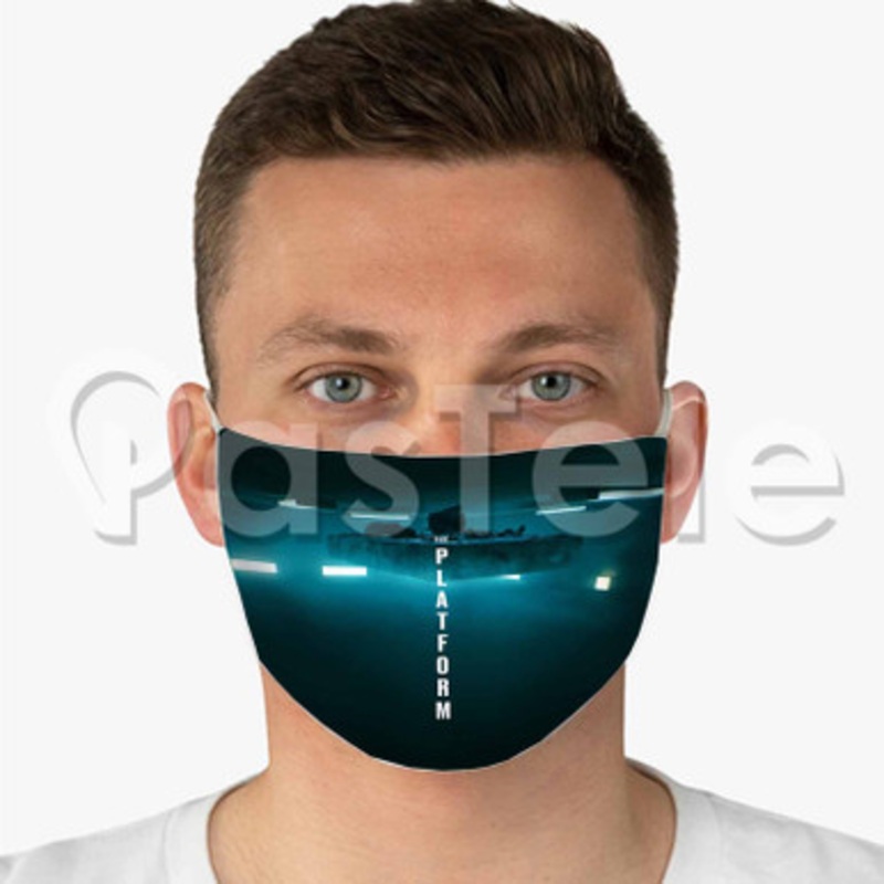 THE PLATFORM Custom Fabric Face Mask Polyester Two Layers Cloth