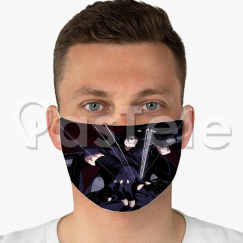 Basilisk Custom Fabric Face Mask Polyester Two Layers Cloth