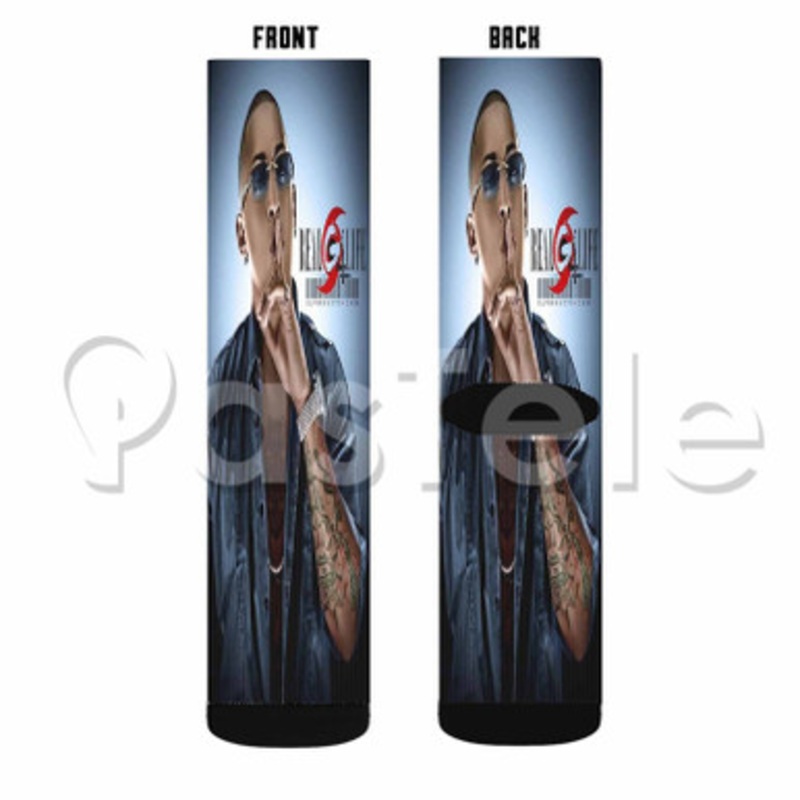 engo Flow Custom Personalized Sublimation Printed Socks Polyester Acrylic Nylon Spandex