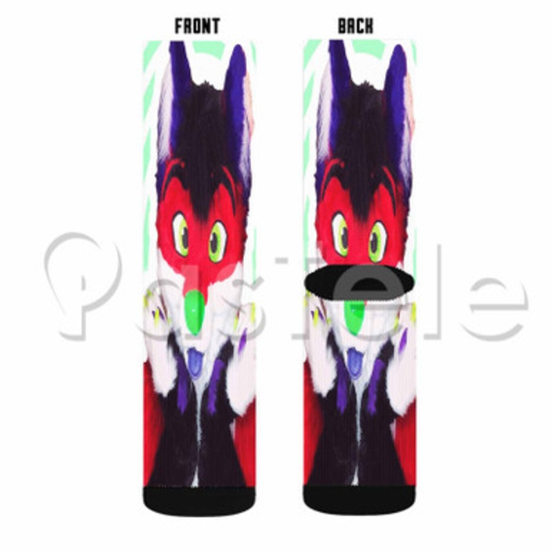 Majira Custom Personalized Sublimation Printed Socks Polyester Acrylic Nylon Spandex