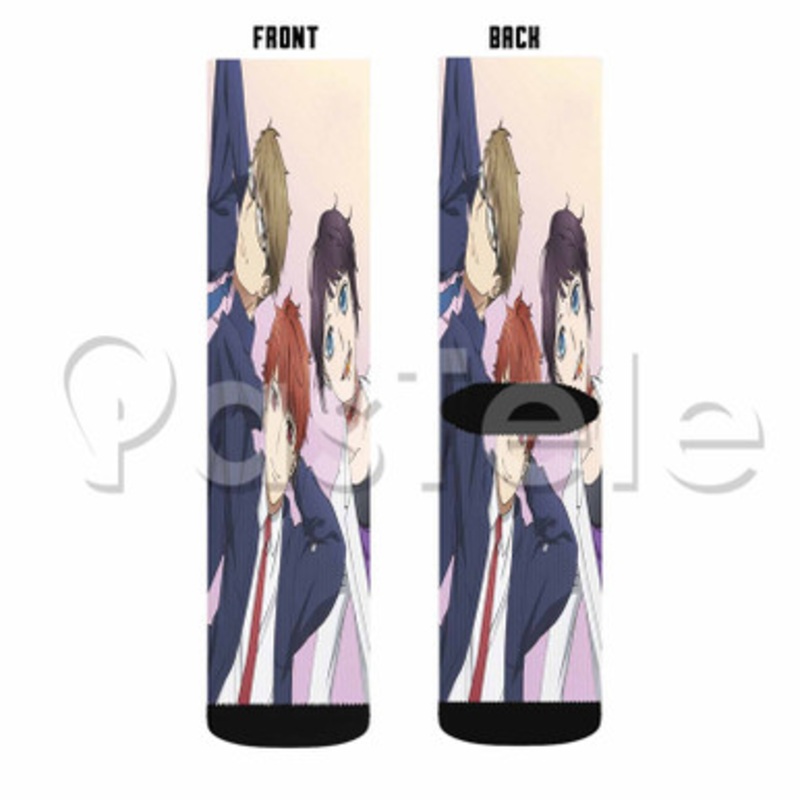 Mayonaka No Occult Koumuin Custom Personalized Sublimation Printed Socks Polyester Acrylic Nylon Spandex