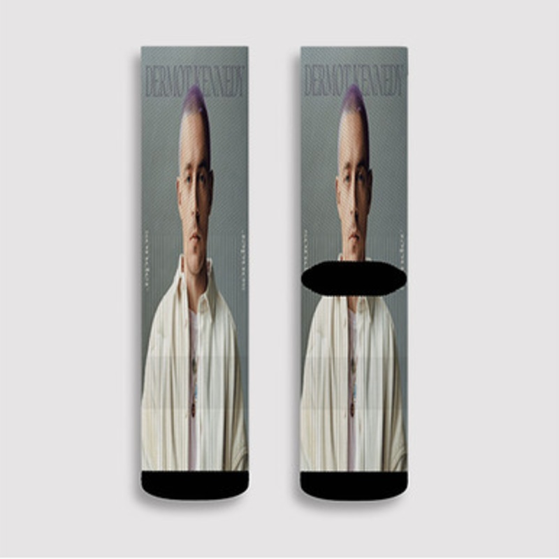 Pastele Dermot Kennedy Sonder Custom Socks Sublimation Awesome Printed Sports Elite Socks Polyester Cushioned Bottoms Gym Gymnastic Running Yoga School Skatebording Basketball Spandex