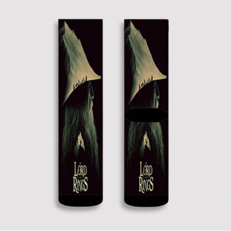 Pastele The Lord Of The Rings Custom Socks Sublimation Awesome Printed Sports Elite Socks Polyester Cushioned Bottoms Gym Gymnastic Running Yoga School Skatebording Basketball Spandex
