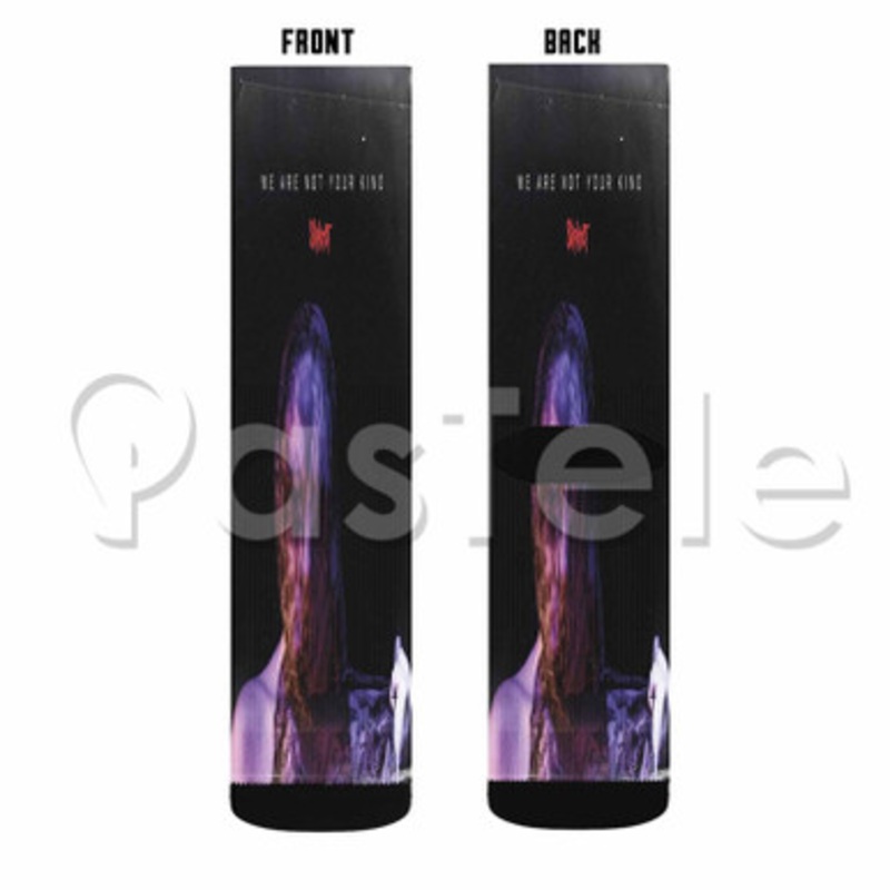 Slipknot We Are Not Your Kind Custom Personalized Sublimation Printed Socks Polyester Acrylic Nylon Spandex