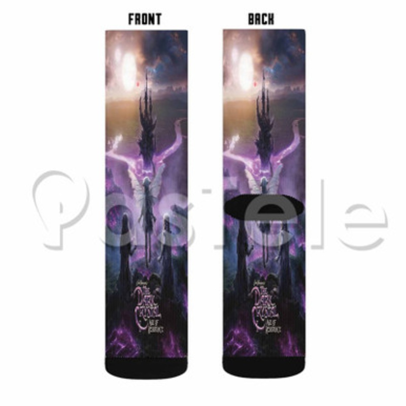 The Dark Crystal Age of Resistance Custom Personalized Sublimation Printed Socks Polyester Acrylic Nylon Spandex
