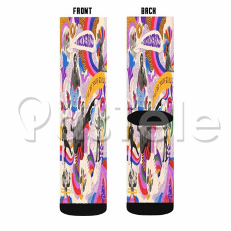The Decemberists Custom Personalized Sublimation Printed Socks Polyester Acrylic Nylon Spandex