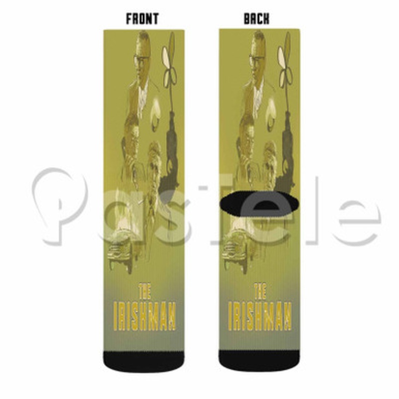 the irishman Custom Personalized Sublimation Printed Socks Polyester Acrylic Nylon Spandex