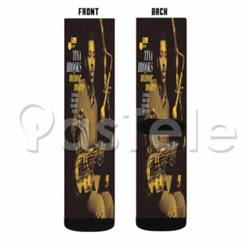 Tina Brooks Minor Move Custom Personalized Sublimation Printed Socks Polyester Acrylic Nylon Spandex