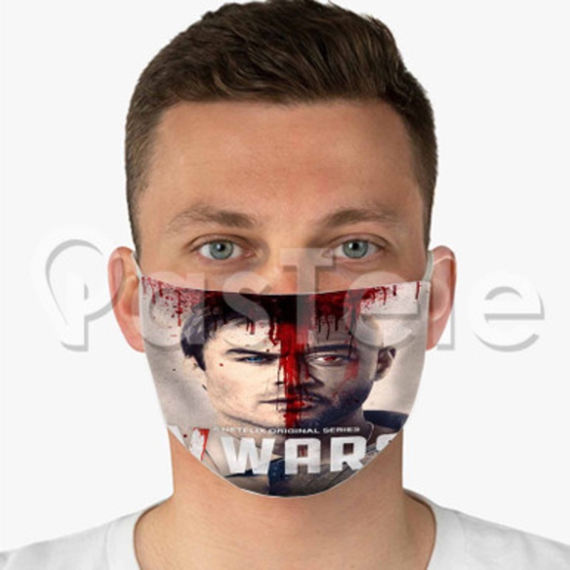V Wars Custom Fabric Face Mask Polyester Two Layers Cloth