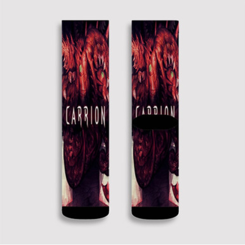Pastele Carrion Custom Socks Sublimation Awesome Printed Sports Elite Socks Polyester Cushioned Bottoms Gym Gymnastic Running Yoga School Skatebording Basketball Spandex