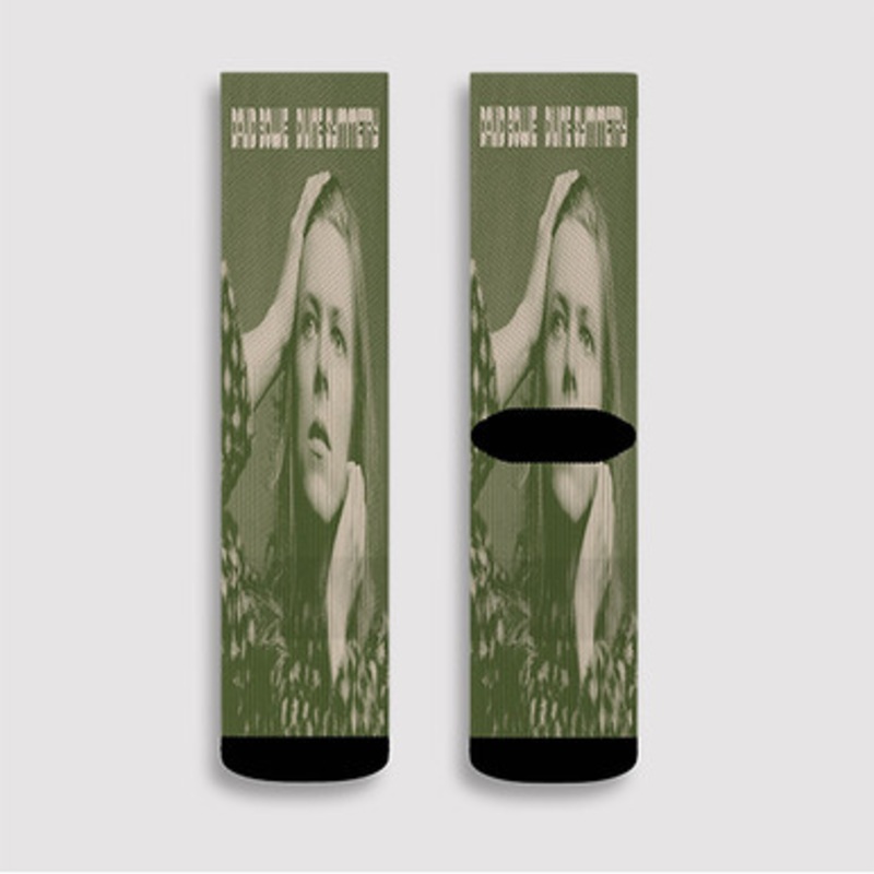 Pastele David Bowie Divine Symmetry Custom Socks Sublimation Awesome Printed Sports Elite Socks Polyester Cushioned Bottoms Gym Gymnastic Running Yoga School Skatebording Basketball Spandex
