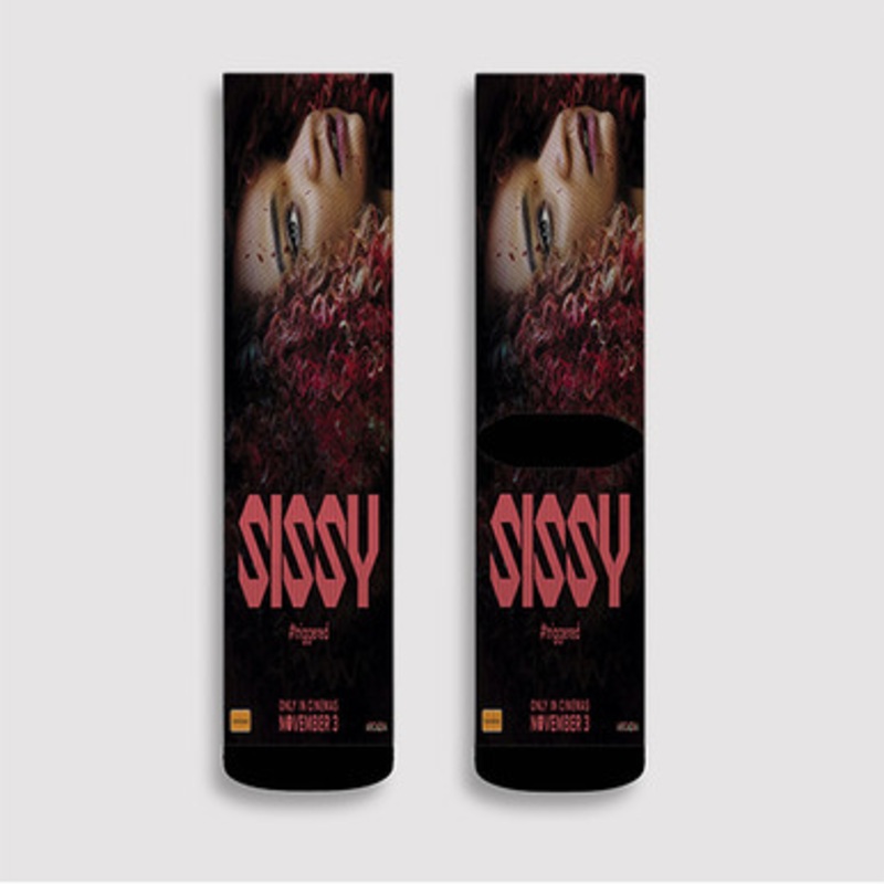 Pastele Sissy Custom Socks Sublimation Awesome Printed Sports Elite Socks Polyester Cushioned Bottoms Gym Gymnastic Running Yoga School Skatebording Basketball Spandex