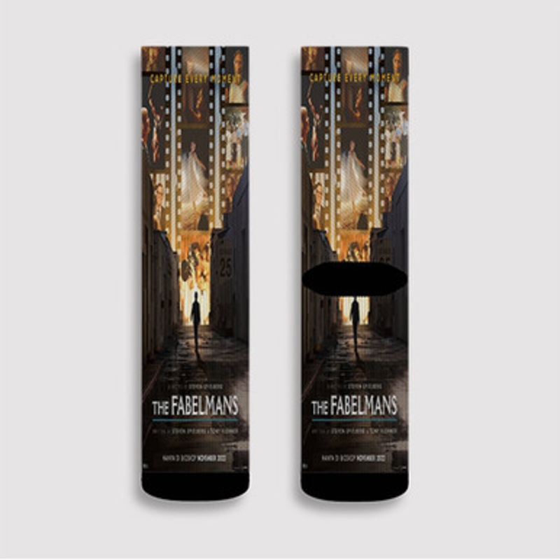 Pastele The Fabelmans Custom Socks Sublimation Awesome Printed Sports Elite Socks Polyester Cushioned Bottoms Gym Gymnastic Running Yoga School Skatebording Basketball Spandex