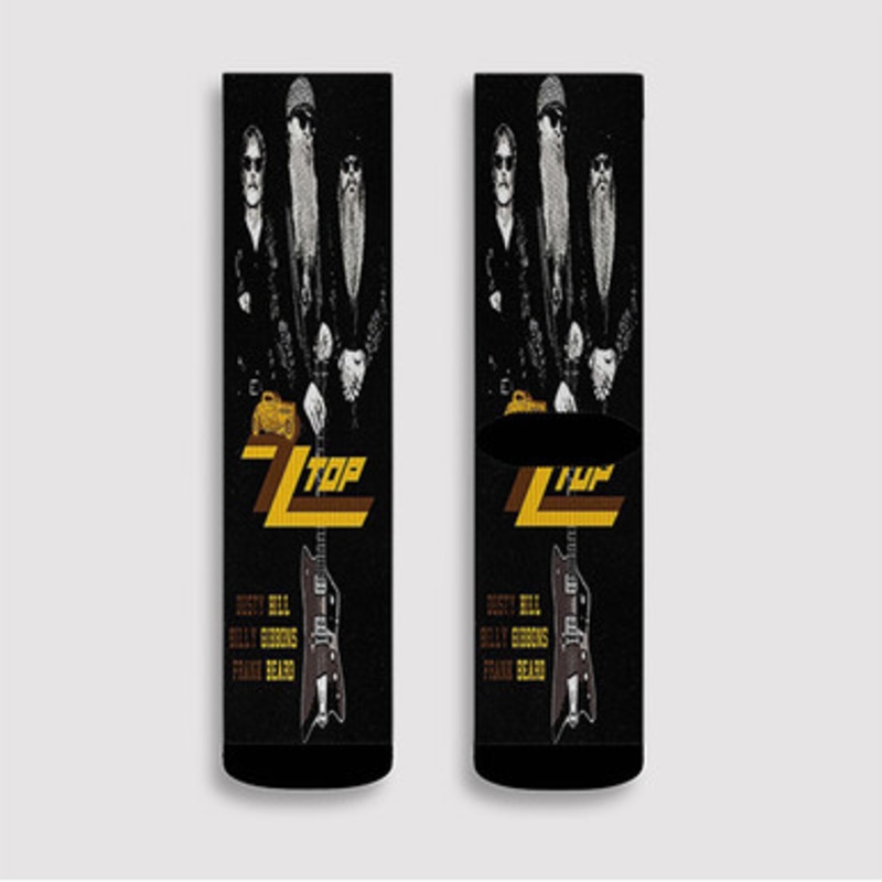 Pastele Zz Top Good Custom Socks Sublimation Awesome Printed Sports Elite Socks Polyester Cushioned Bottoms Gym Gymnastic Running Yoga School Skatebording Basketball Spandex