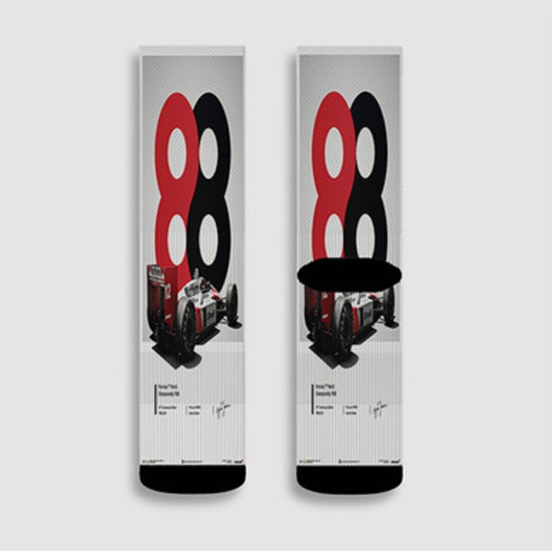 Pastele Ayrton Senna Mc Laren 88 Custom Socks Sublimation Awesome Printed Sports Elite Socks Polyester Cushioned Bottoms Gym Gymnastic Running Yoga School Skatebording Basketball Spandex