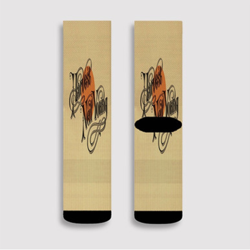 Pastele Neil Young Harvest Custom Socks Sublimation Awesome Printed Sports Elite Socks Polyester Cushioned Bottoms Gym Gymnastic Running Yoga School Skatebording Basketball Spandex