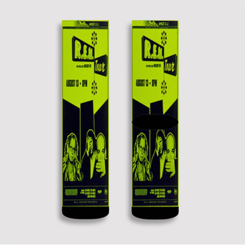 Pastele REM Poster Custom Socks Sublimation Awesome Printed Sports Elite Socks Polyester Cushioned Bottoms Gym Gymnastic Running Yoga School Skatebording Basketball Spandex