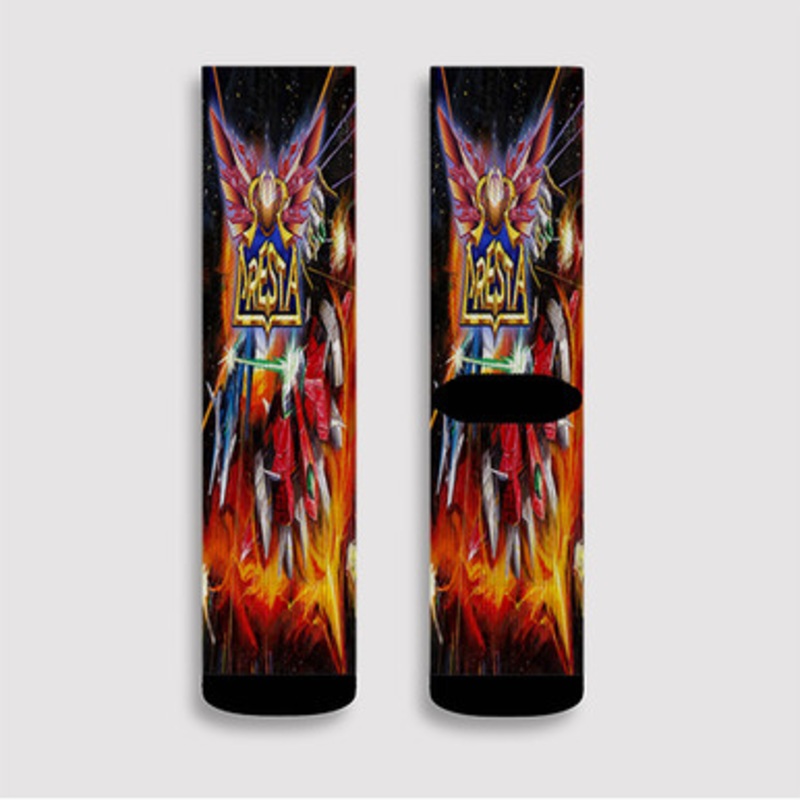 Pastele Sol Cresta Custom Socks Sublimation Awesome Printed Sports Elite Socks Polyester Cushioned Bottoms Gym Gymnastic Running Yoga School Skatebording Basketball Spandex