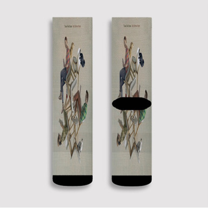 Pastele Tears for Fears The Tipping Point Custom Socks Sublimation Awesome Printed Sports Elite Socks Polyester Cushioned Bottoms Gym Gymnastic Running Yoga School Skatebording Basketball Spandex