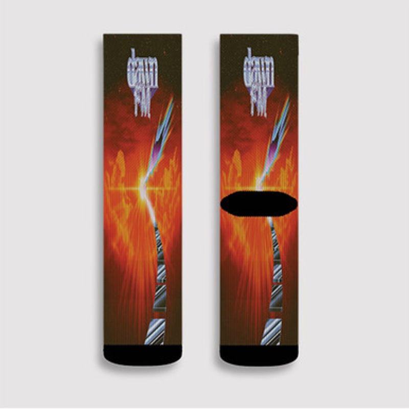 Pastele The Weeknd Dawn FM jpeg Custom Socks Sublimation Awesome Printed Sports Elite Socks Polyester Cushioned Bottoms Gym Gymnastic Running Yoga School Skatebording Basketball Spandex