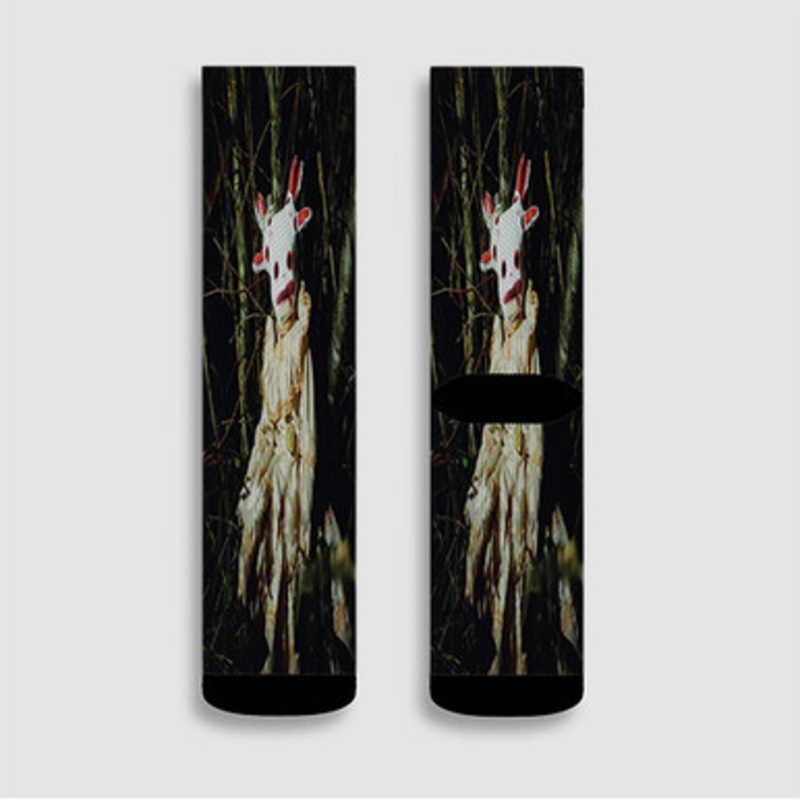 Pastele Wednesday Bull Believer Custom Socks Sublimation Awesome Printed Sports Elite Socks Polyester Cushioned Bottoms Gym Gymnastic Running Yoga School Skatebording Basketball Spandex