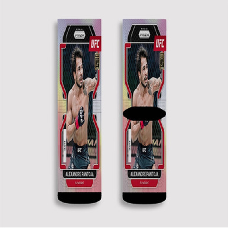 Pastele Alexandre Pantoja Custom Socks Sublimation Awesome Printed Sports Elite Socks Polyester Cushioned Bottoms Gym Gymnastic Running Yoga School Skatebording Basketball Spandex