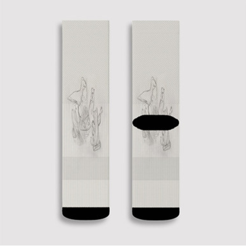 Pastele Big Thief Dragon New Warm Mountain I Believe in You Custom Socks Sublimation Awesome Printed Sports Elite Socks Polyester Cushioned Bottoms Gym Gymnastic Running Yoga School Skatebording Basketball Spandex