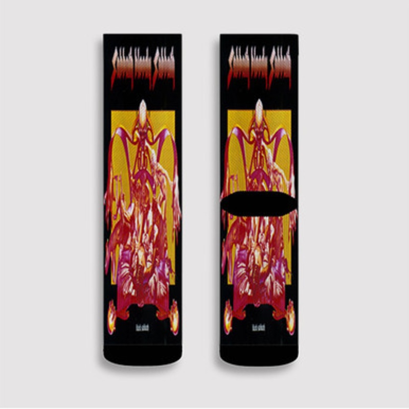 Pastele Black Sabbath Sabbath Bloody Sabbath Custom Socks Sublimation Awesome Printed Sports Elite Socks Polyester Cushioned Bottoms Gym Gymnastic Running Yoga School Skatebording Basketball Spandex