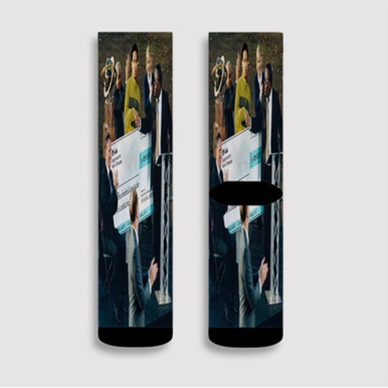 Pastele Jeshi Universal Credit Custom Socks Sublimation Awesome Printed Sports Elite Socks Polyester Cushioned Bottoms Gym Gymnastic Running Yoga School Skatebording Basketball Spandex
