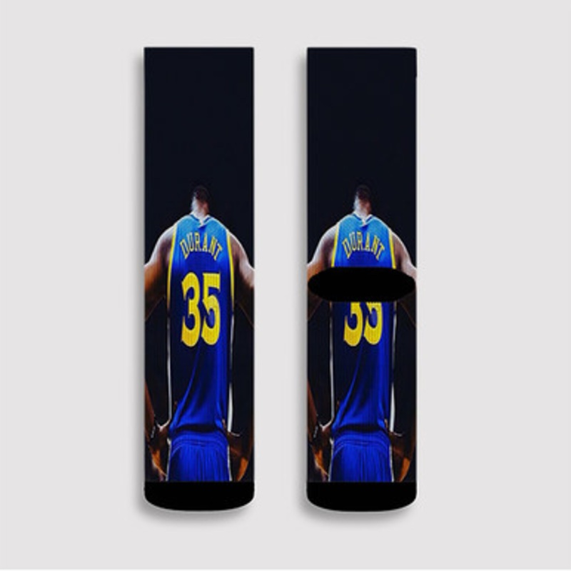 Pastele Kevin Durant 35 Custom Socks Sublimation Awesome Printed Sports Elite Socks Polyester Cushioned Bottoms Gym Gymnastic Running Yoga School Skatebording Basketball Spandex
