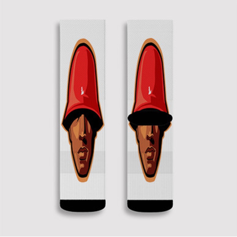 Pastele LL Cool J Hat Custom Socks Sublimation Awesome Printed Sports Elite Socks Polyester Cushioned Bottoms Gym Gymnastic Running Yoga School Skatebording Basketball Spandex