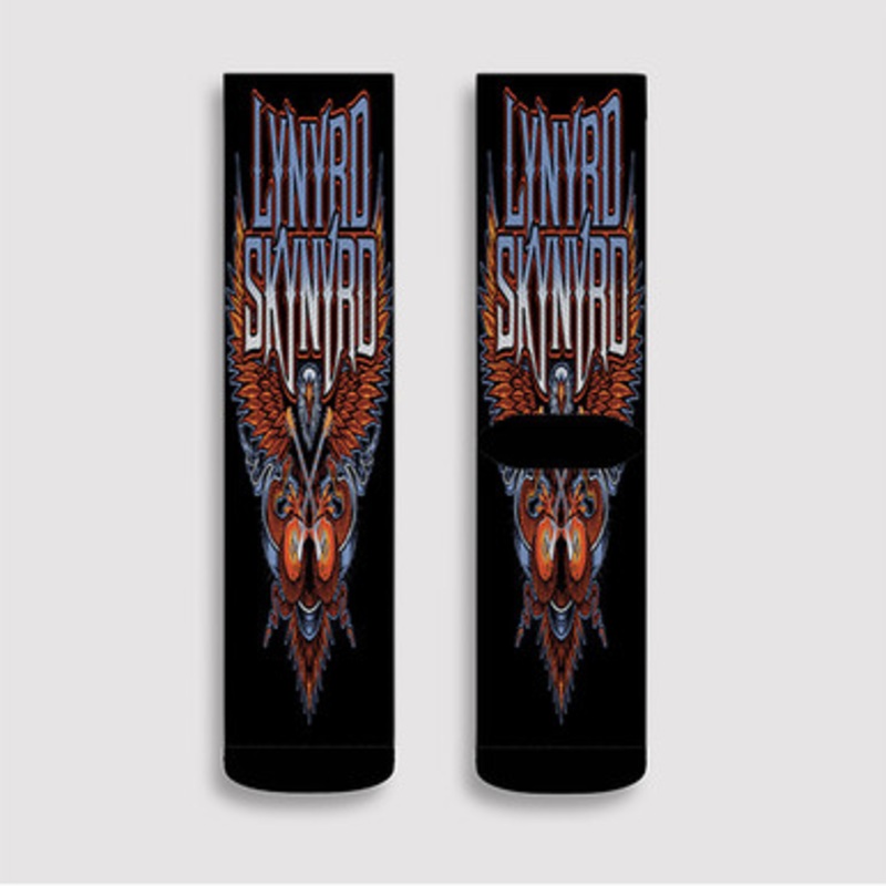 Pastele Lynyrd Skynyrd Custom Socks Sublimation Awesome Printed Sports Elite Socks Polyester Cushioned Bottoms Gym Gymnastic Running Yoga School Skatebording Basketball Spandex