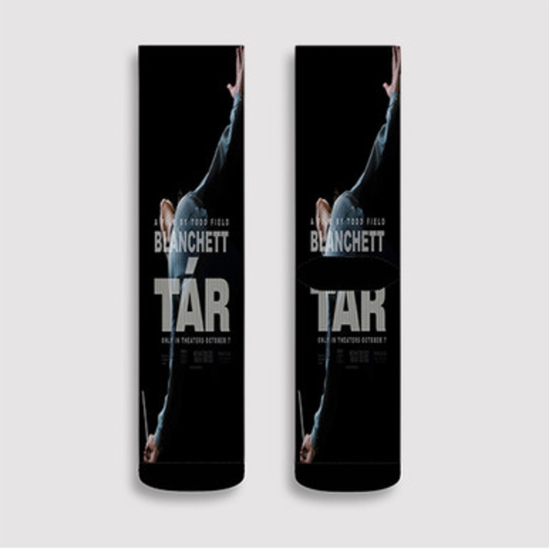 Pastele Tar Movie Custom Socks Sublimation Awesome Printed Sports Elite Socks Polyester Cushioned Bottoms Gym Gymnastic Running Yoga School Skatebording Basketball Spandex