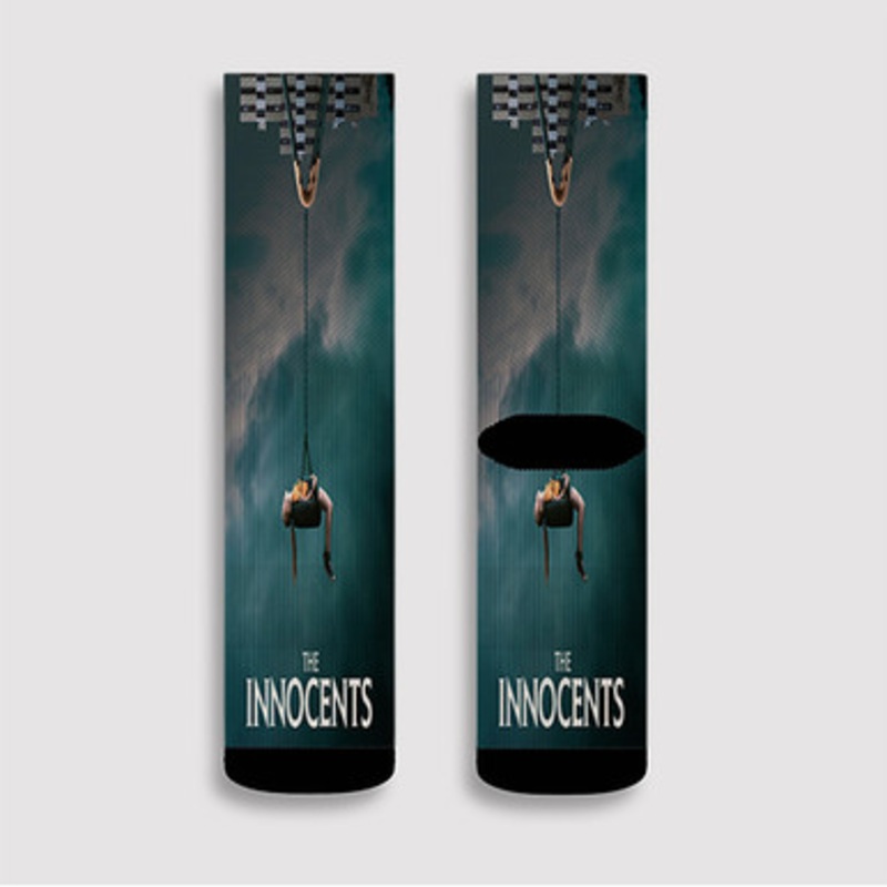 Pastele The Innocents Custom Socks Sublimation Awesome Printed Sports Elite Socks Polyester Cushioned Bottoms Gym Gymnastic Running Yoga School Skatebording Basketball Spandex