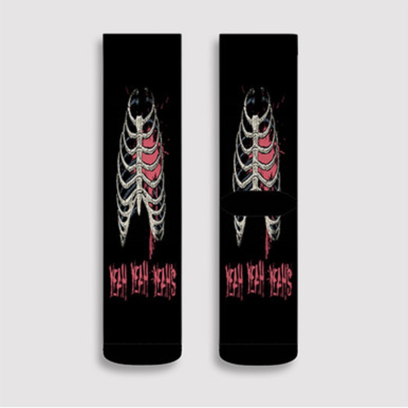 Pastele Yeah Yeah Yeahs Custom Socks Sublimation Awesome Printed Sports Elite Socks Polyester Cushioned Bottoms Gym Gymnastic Running Yoga School Skatebording Basketball Spandex