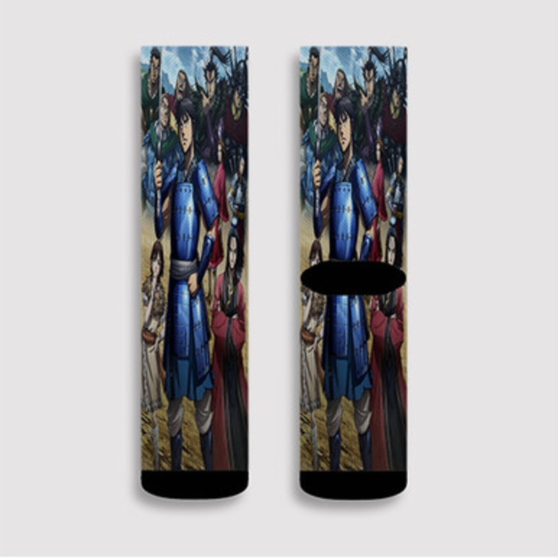 Pastele Kingdom 3rd Season Custom Socks Sublimation Awesome Printed Sports Elite Socks Polyester Cushioned Bottoms Gym Gymnastic Running Yoga School Skatebording Basketball Spandex