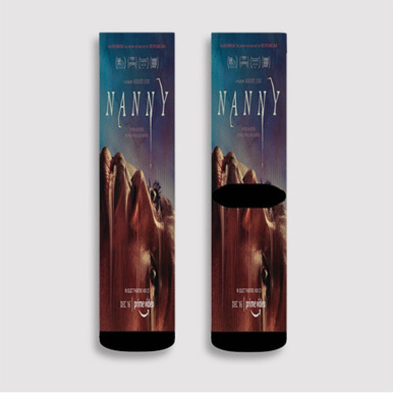 Pastele Nanny Custom Socks Sublimation Awesome Printed Sports Elite Socks Polyester Cushioned Bottoms Gym Gymnastic Running Yoga School Skatebording Basketball Spandex