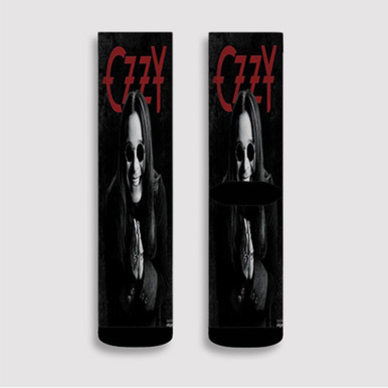 Pastele Ozzy Ozbourne Black Sabbath Custom Socks Sublimation Awesome Printed Sports Elite Socks Polyester Cushioned Bottoms Gym Gymnastic Running Yoga School Skatebording Basketball Spandex