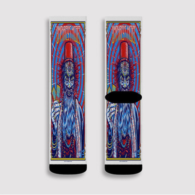 Pastele Umphrey s Mcgee 2015 Custom Socks Sublimation Awesome Printed Sports Elite Socks Polyester Cushioned Bottoms Gym Gymnastic Running Yoga School Skatebording Basketball Spandex