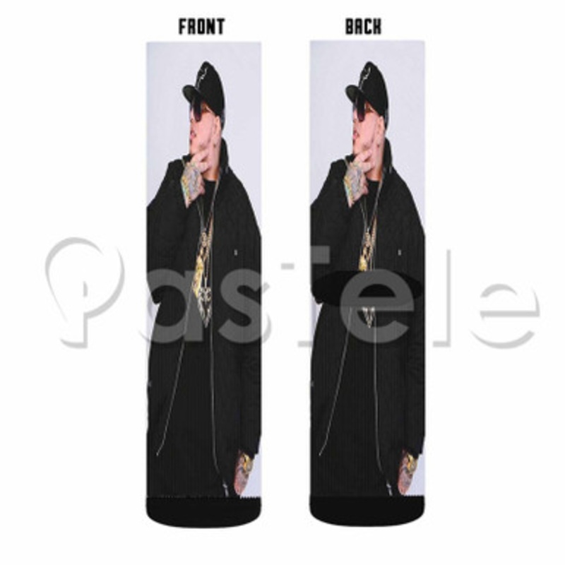 Alexio Custom Sublimation Personalized Printed Socks Polyester Acrylic Nylon Spandex