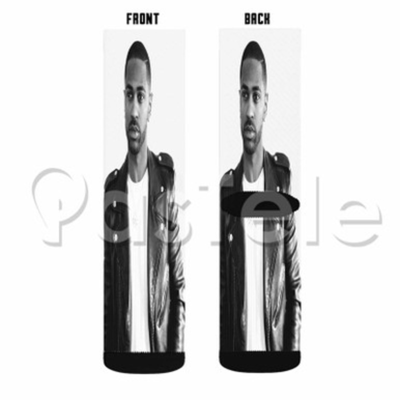 Big Sean Custom Sublimation Personalized Printed Socks Polyester Acrylic Nylon Spandex