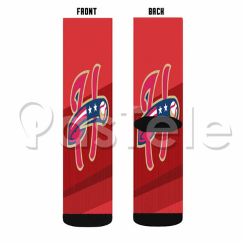 Harrisburg Senators Custom Sublimation Personalized Printed Socks Polyester Acrylic Nylon Spandex