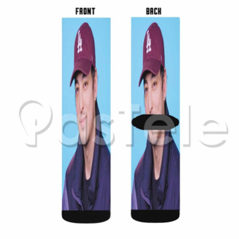 joji Custom Sublimation Personalized Printed Socks Polyester Acrylic Nylon Spandex