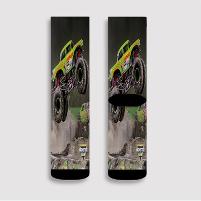 Pastele Avenger Monster Truck Custom Socks Sublimation Awesome Printed Sports Elite Socks Polyester Cushioned Bottoms Gym Gymnastic Running Yoga School Skatebording Basketball Spandex