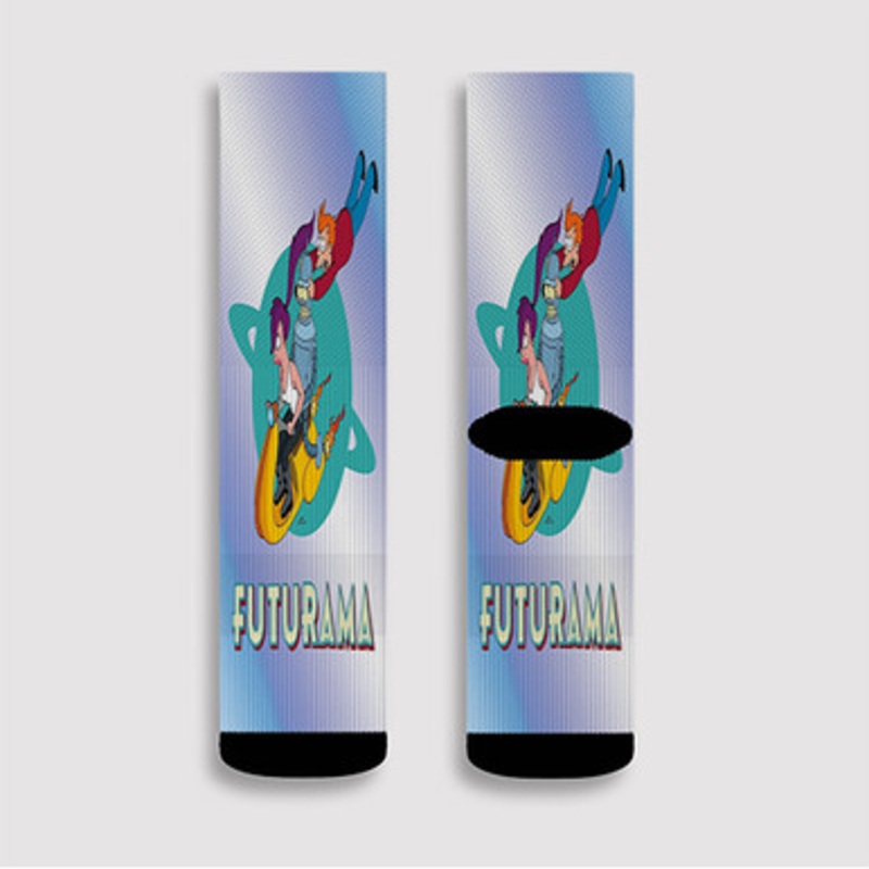 Pastele Futurama 2022 Custom Socks Sublimation Awesome Printed Sports Elite Socks Polyester Cushioned Bottoms Gym Gymnastic Running Yoga School Skatebording Basketball Spandex