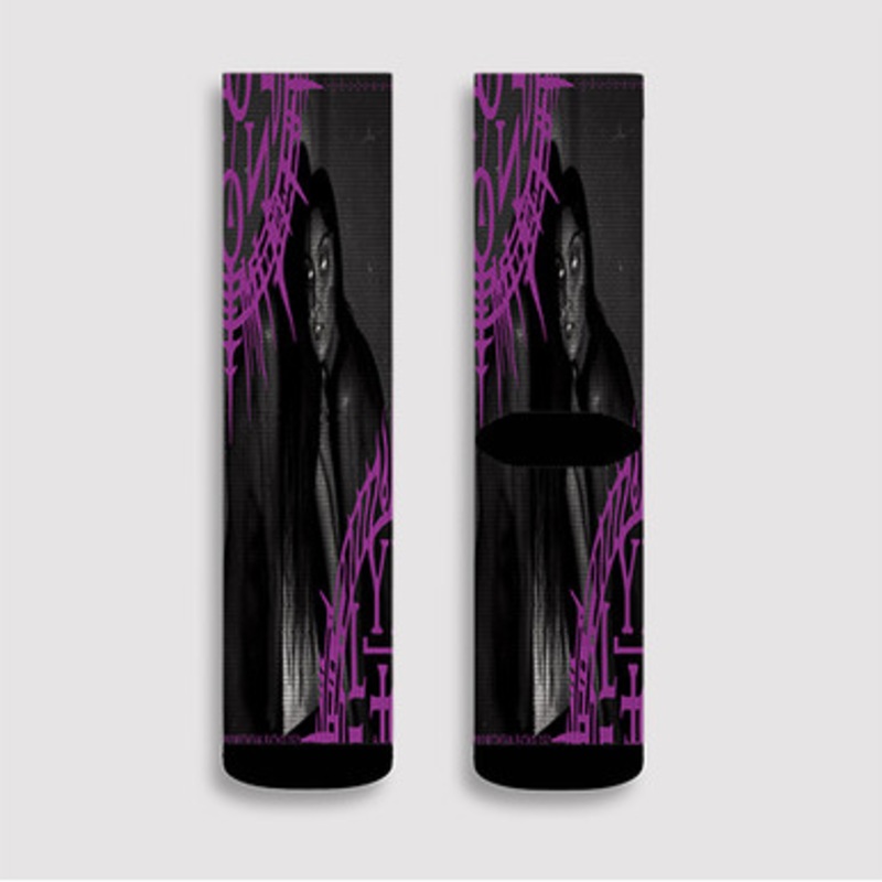 Pastele Lykotonon Promethean Pathology Custom Socks Sublimation Awesome Printed Sports Elite Socks Polyester Cushioned Bottoms Gym Gymnastic Running Yoga School Skatebording Basketball Spandex